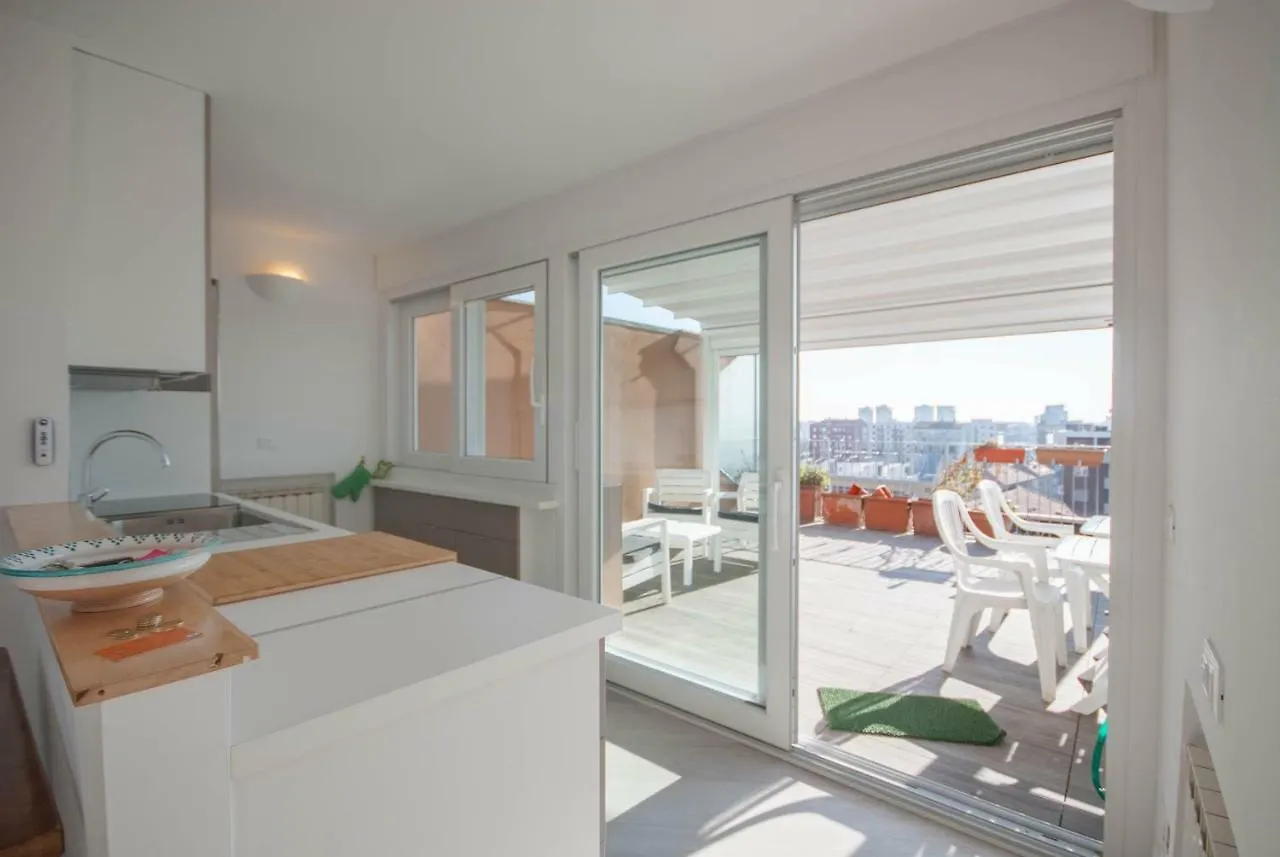 Exclusive Rooftop Apartment With Large Terrace In Solari/Tortona Milan